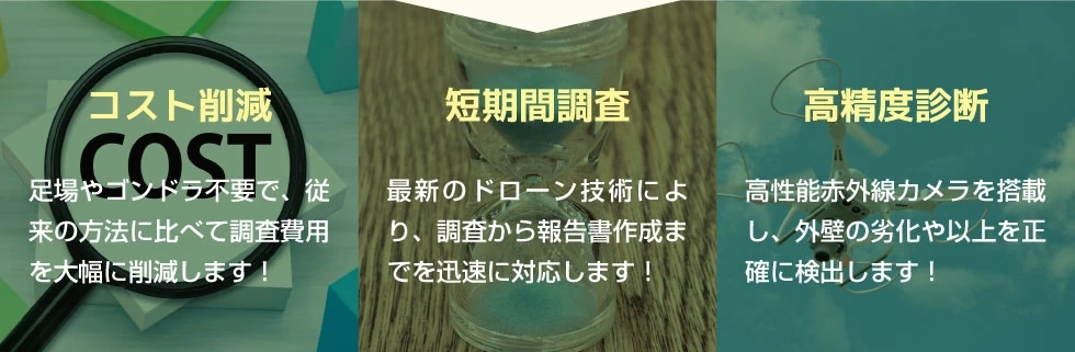 ドローン+赤外線カメラで外壁診断が劇的に変化 ドローン+赤外線カメラで外壁診断が劇的に変化